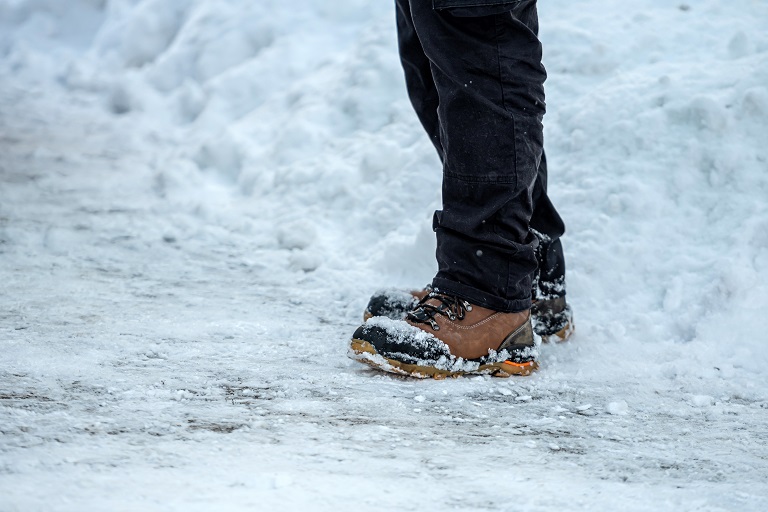 Walking On Ice Safety Tips