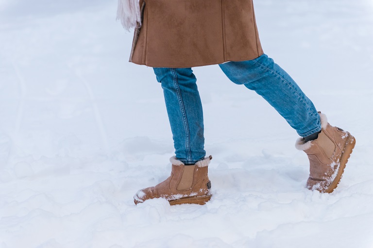 Walking On Ice Safety Tips