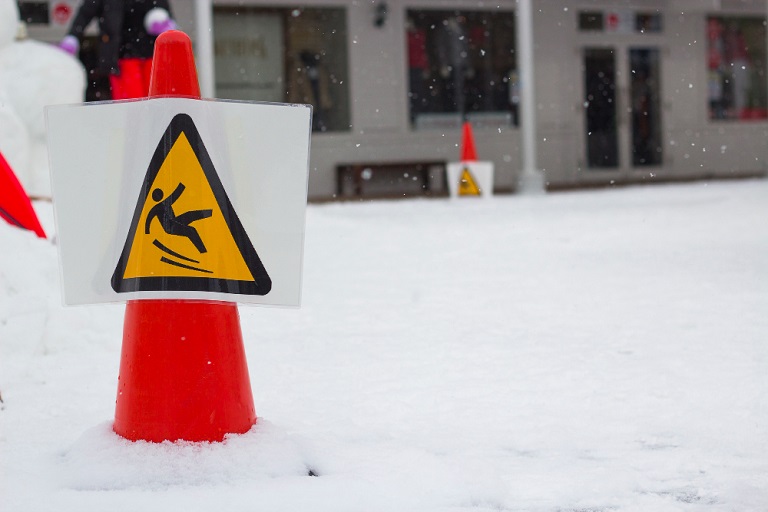 walking on ice safety tips