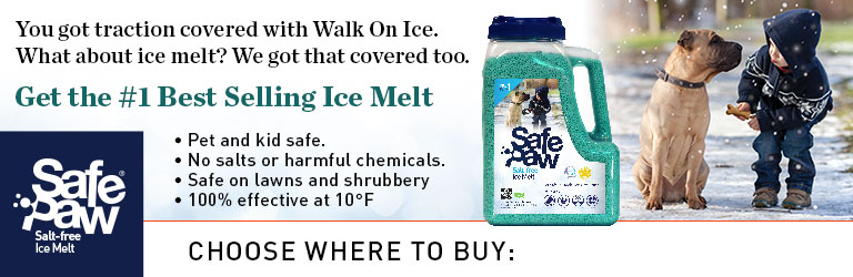 Safe Paw - Pet & Concrete Safe Ice Melt